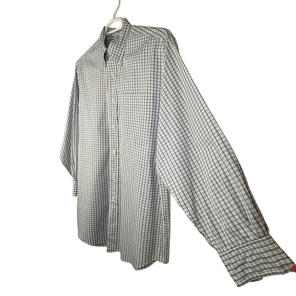 Vintage C.C. Filson Plaid‎ Button Down Long Sleeve Shirt Classic Fit Mens Size M - Picture 6 of 14